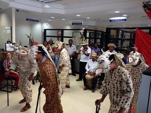Miembros de la comunidad de San Miguel Centro