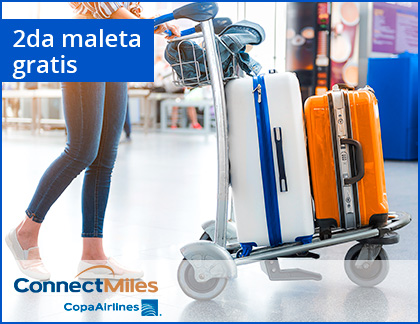 Connectmiles Platinum 2da Maleta Promo
